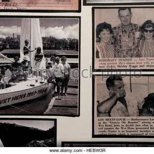 PaPa Lou Foster ( the Head Rooster ) started the WET HENS ; his Great Grand Daughter when thru the program .