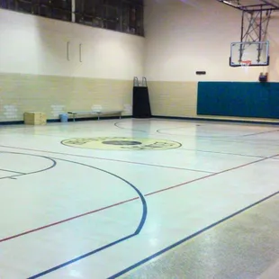 nice basketball court