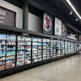 Dairy section