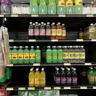 Some of the soda options