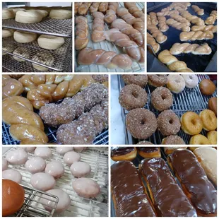 a variety of doughnuts