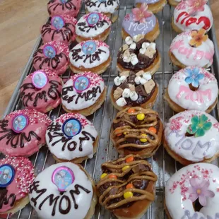 a variety of doughnuts