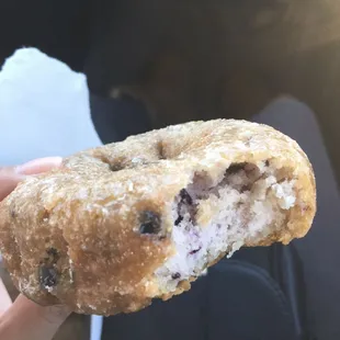 Blueberry donut