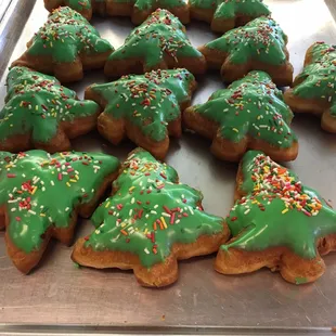 Christmas donut