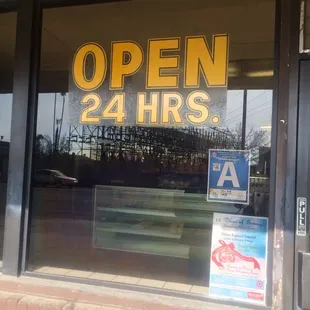open 24 hrs