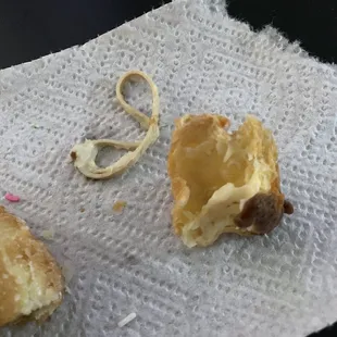 Rubber band inside of my Donut ... disgusting