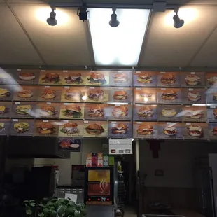 the inside of the restaurant