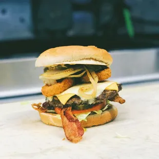 Big Boss + Grilled Onion and Jalapenos