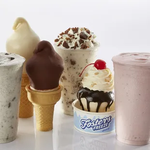 dessert, cupcakes, food