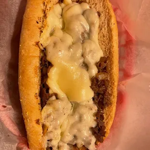 Philly Cheesesteak with no toppings