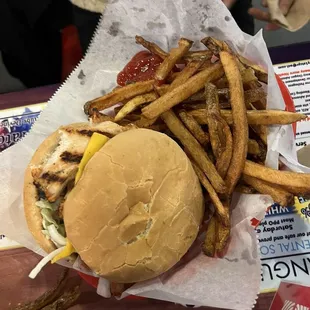 Chicken burger