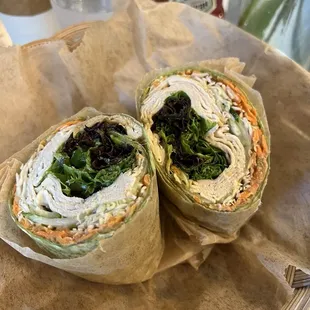 Thai Chicken Wrap