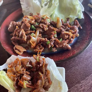 Bulgogi Lettuce Wraps