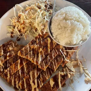 Tonkatsu, really good!