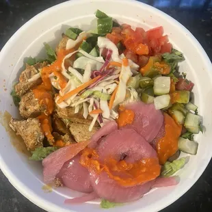 Chicken salad bowl