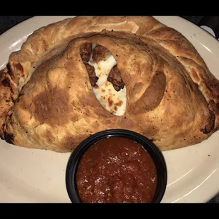 Pepperoni &amp; Sausage Calzone