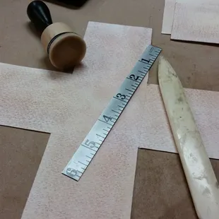 Fancy bone file for scoring my gratitude box.
