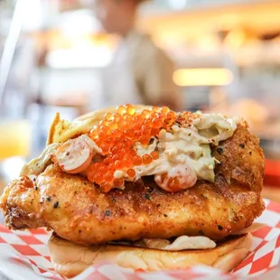 Fishwich a special for the day