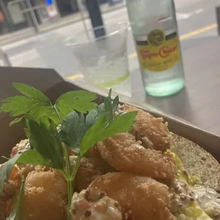 Shrimp  poboy