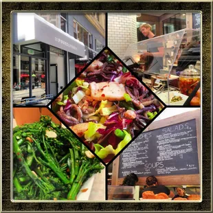 Montage of images from Foundation Cafe