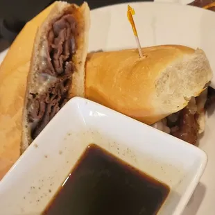 French dip (sorry for the blurry pic)