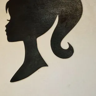 Looking for the bathroom?   You see this sign, you're in the right place