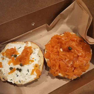 Smoked Lox Bagel