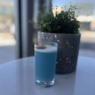 Butterfly latte