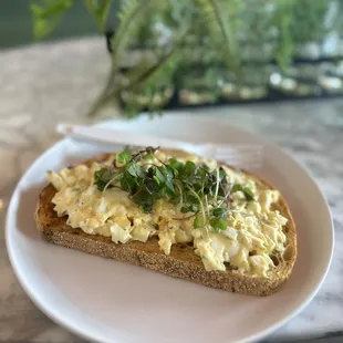 Egg Salad Toast