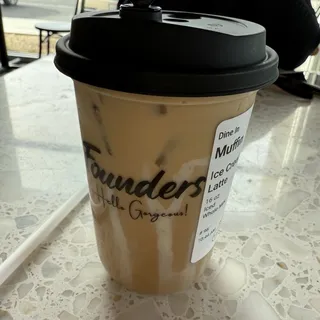 Strawberry Ice Cream Latte