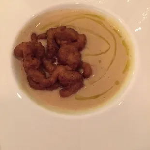 Browned Butter Cauliflower Soup