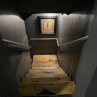 Descending to the bar below!!!