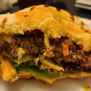 Overcooked burger. Asked for mediium. Was definitely well done.