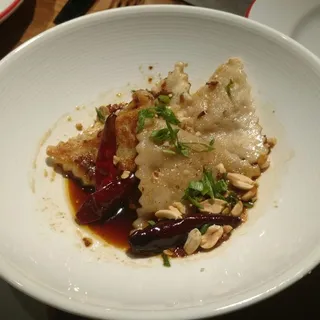 Kung Pao Chicken Dumplings