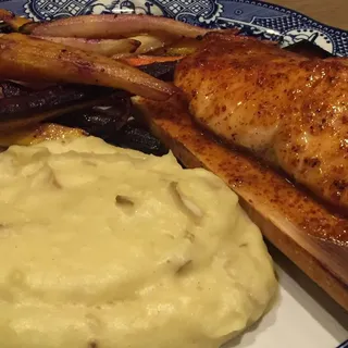 Glazed Cedar Plank Salmon*