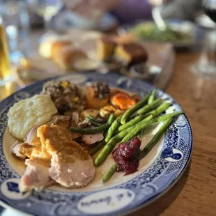 Thanksgiving seasonal prefix menu