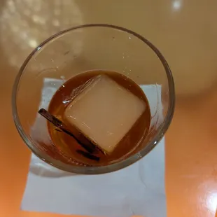 Coconut old fashioned