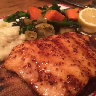 Glazed Cedar Plank Salmon*