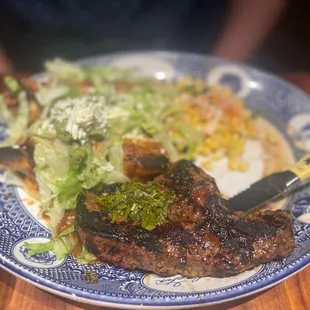 Steak and Enchiladas