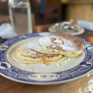 Pancakes. Comes with a Cinnamon syrup, DELISH!