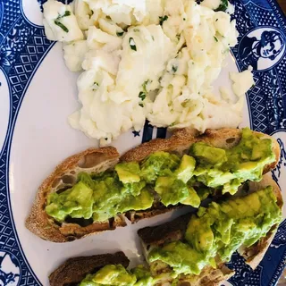 Avocado & Egg White Toast