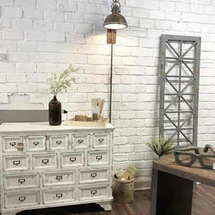 Vintage Modern, pieces can be ordered or purchased off the floor