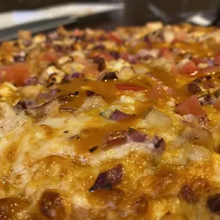 Buffalo chicken pizza was amazing