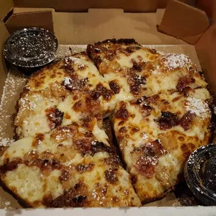 Chicken Waffle Pizza