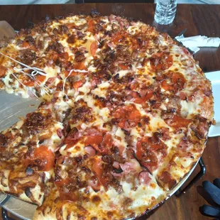The Carnivore Pizza