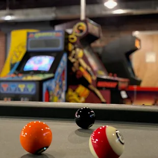 Billiards and Arcade Games!