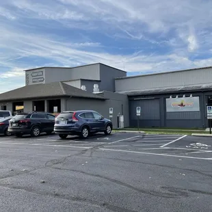 Front of the building