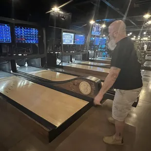 Duck pin bowling was fun!