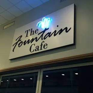 the front of the restaurant