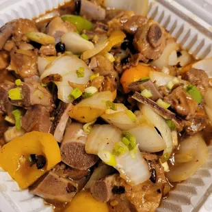 Spareribs with Black Bean sauce